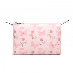 Cross-border Korean-style stylish, high-quality cosmetic bag, small size, portable, high-end counter-made women's makeup and pencil case