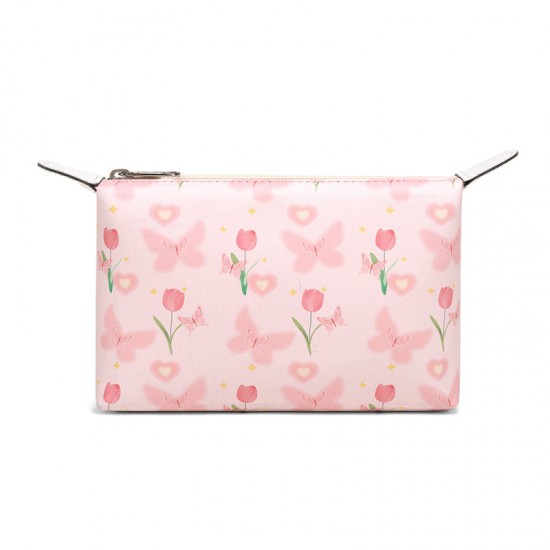 Cross-border Korean-style stylish, high-quality cosmetic bag, small size, portable, high-end counter-made women's makeup and pencil case