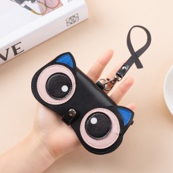 Customized glasses bag for outdoor use, with glasses bag pendant. Sunglass case, goggles holder, glasses case, PU sunglasses bag