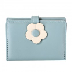 2024 wallet gift, women's short, cute, small flower-themed, Korean-style, influencer-inspired coin purse, dropshipping available.