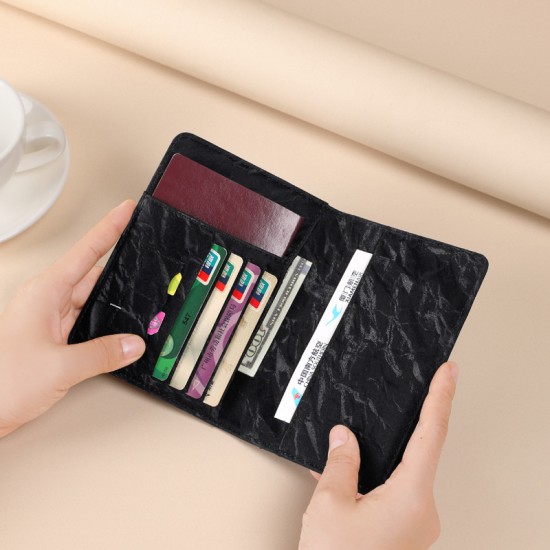 New business travel passport bag, international boarding passport holder, RFID passport holder, ticket and ID holder with passport