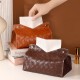 Retro living room napkin box, creative tissue storage bag, multifunctional household cosmetics box