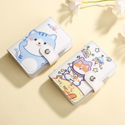 Hot-selling cartoon card holder for women, personalized portable multi-slot driver's license holder, anti-demagnetization bank card holder, coin purse