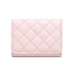 European and American stylish, minimalist women's wallet, elegant zippered card slots, large capacity, lightweight, genuine leather wallet.