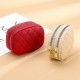 Factory direct sale: new diamond-embroidered coin purse, key ring storage bag, double-layer zipper, large-capacity premium card holder