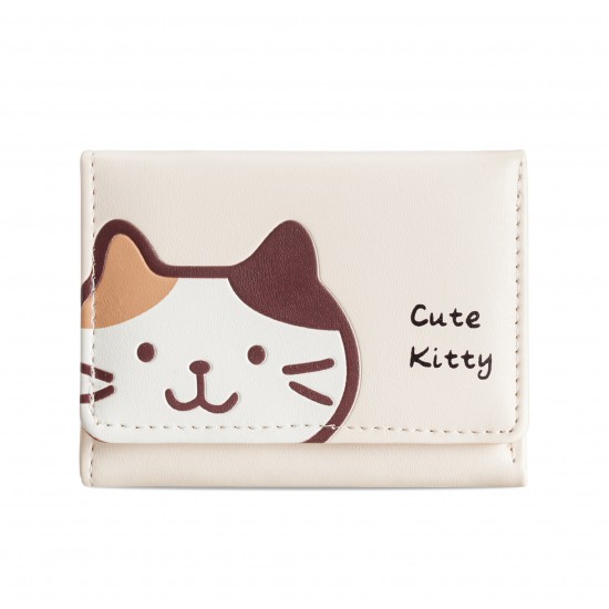 Cross-border hot new short wallets, wholesale, Japanese-printed, fashionable and versatile.