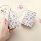 Cute and creative tri-fold wallet, large capacity, multiple card slots, ID bag, coin purse, student multi-function folding wallet for women.