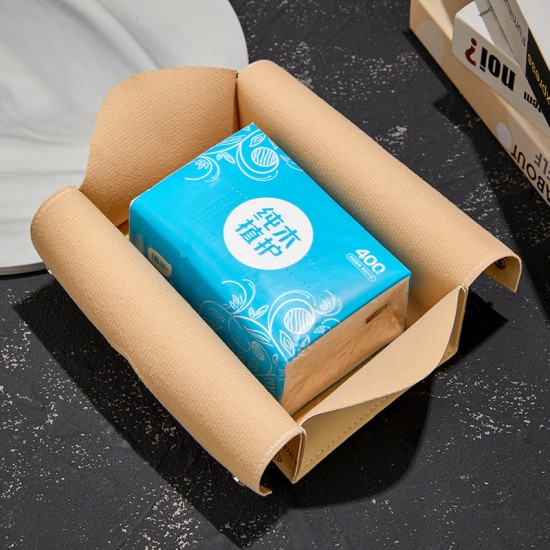 Ins-style tissue box, home and living room tissue box, car tissue box, high-end tissue box, retro and simple napkin