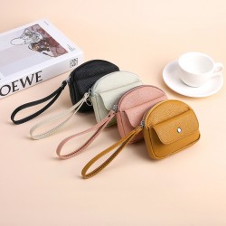 Cross-border women's coin purse, luxury mini wallet, wholesale Korean-style key holder, cute student wallet.