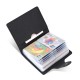Large-capacity, anti-demagnetization, anti-theft card wallet for men and women, card storage bag with multiple card slots, business card holder