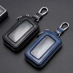 Business mini size home keychain waist hanging, large capacity, couple's car fashion universal Car key bag
