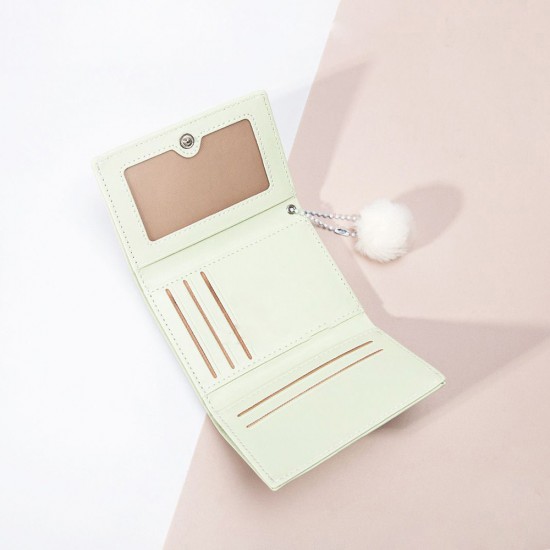 Korean-style small wallets, rabbit-style wallets, fresh, sweet, attractive, niche, forest-style, original, fashionable, and versatile.