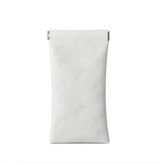 New glasses storage bag, portable sunglasses bag, self-closing glasses pouch, retro Chinese-style printed glasses case.