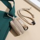 INS personalized small crossbody bag, key bag, men's trendy small bag, trendy neck bag, coin and card holder, headphone bag