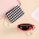 New Plaid Coin Purse for Women, High-Value, Ultra-Lightweight Coin Purse, Card Holder, Lipstick, Earphones, and Key Case, Cross-Border