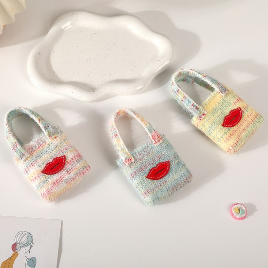 Best-selling international mini plush earphone storage bag, portable, stylish, and stylish for cosmetics storage