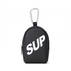 New Trendy Small Square Bag with Lettered Key Holder for Men and Women, Small Bag for Children, Multi-functional Earphone and Coin Storage
