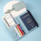 Amazon PU leather passport holder, RFID, multi-slot passport holder, and passport holder.