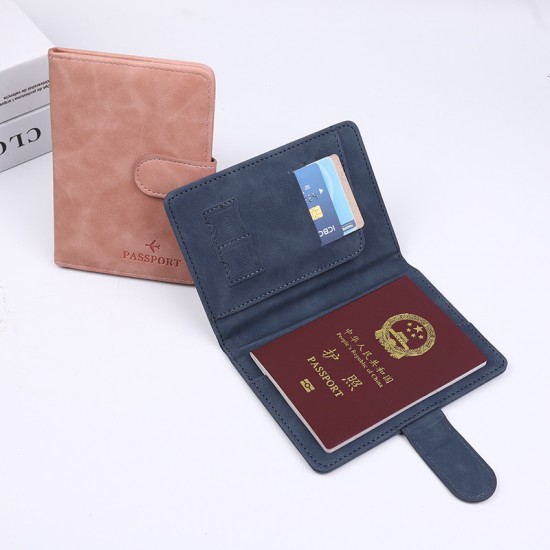 2024 new cross-border passport bag, multi-function ticket holder, ID storage, travel essential, hot seller on Amazon