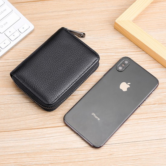 Anti-theft mirror window card holder for men, with a large capacity credit card holder and anti-magnetic card holder for women, with multiple slots and a driver's license.