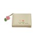 Tulip small wallet ~ Simple, retro, compact, and exquisite student coin purse for women, fresh and sweet.