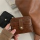 Simple, stylish, short, magnetic closure bag for women, a versatile, popular Korean clutch.
