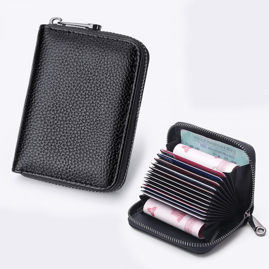Men's card holder, anti-demagnetization card holder, anti-theft ID card holder, large-capacity women's card holder, integrated wallet, anti-theft card holder