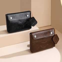 New Women's Coin Purse, New Thin Short Wallet, Solid ColoPU Coin Bag, Mini ZippeCard Holdeand Coin Bag