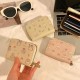 Cute women's card holder, large capacity, ultra-thin, multiple card slots, compact card holder, and driver's license storage bag.