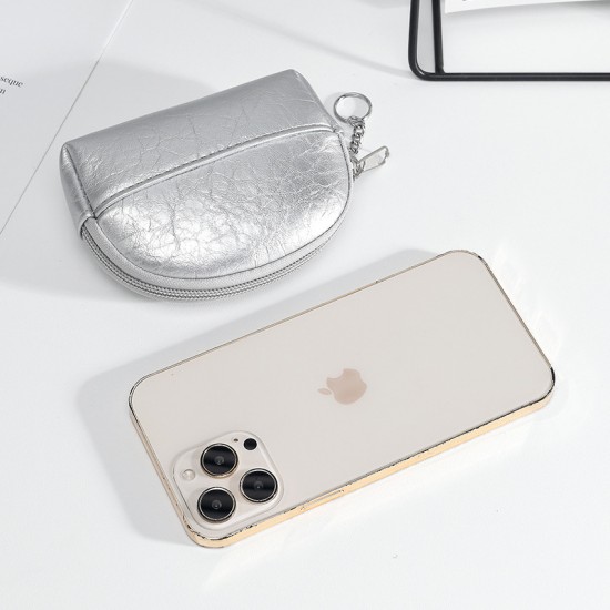 2025 hot-selling retro zipper coin purse, compact and exquisite key storage bag, mini clutch, card holder and coin purse