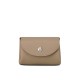 Japanese and Korean creative PU lychee leather wallet, short, cute coin purse, double-layered PU mini wallet for women