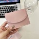 Best-selling Korean card holder with a dopamine color scheme, solid color, simple multifunctional large capacity wallet.