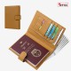 Cross-border women's anti-theft RFID passport bag, multi-function ticket and ID cover, universal PU wallet