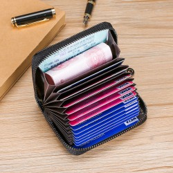 Men's card holder, anti-demagnetization card holder, anti-theft ID card holder, large-capacity women's card holder, integrated wallet, anti-theft card holder