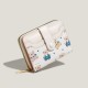 New women's wallet: cute dinosaur print, short, anti-demagnetization, multiple card slots, large-capacity, premium wallet