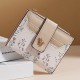 Original design short wallet, niche coin purse, card holder, small fresh, high-end student wallet