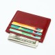Cross-border Amazon men's and women's leather coin purse, bank card holder, multi-function slots, thin card holder, wholesale access control card.