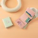 New student cartoon light luxury card holder, cute short style Anti-degaussing, stylish tri-fold wallet with multiple card slots