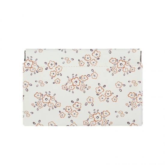 Small, fresh, portable, self-closing spring-loaded storage bag, small sample lipstick and data cable storage pouch.