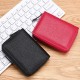 Retro card holder for men, anti-demagnetization, multiple card slots, ultra-thin ID card holder for women, anti-theft, large-capacity bank card holder