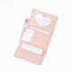 Women's wallet, compact ultra-thin folding short, cute student mini wallet, cartoon, fashionable INS coin purse.