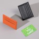 Cross-border in-stock anti-demagnetization leather card holder, creative portable multi-card slot, large-capacity RFID card holder