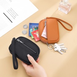 New cross-border coin purse for women, high-end, mini, Korean-style key holder, cute student wallet.