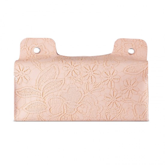 High-quality rattan home pattern buttons, light luxury dining ornament, rectangular tissue box, high-end tissue holder.