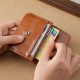 2025 new compact, exquisite, fashionable, heart-shaped card holder, macaron cute women's card holder, soft leather card holder wholesale