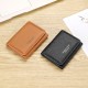 Best-selling solid color women's short wallet, simple, multi-slot, large-capacity card holder, multifunctional men's coin purse