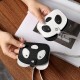 New cross-border cute cartoon accordion card holder, Korean style, creative red panda zippered mini ID storage coin purse