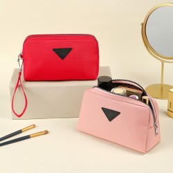 Cross-border hot-selling nylon mini cosmetic bag, portable, buckle-style bag for outdoor travel, fashionable and multifunctional pouch