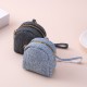 Cross-border Key Holder, Mini Coin Purse, Headphone Storage Bag, Couple's Keychain, School Bag Charm, Denim Handbag