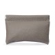 New genuine soft leather spring-loaded automatic-closing earphone storage bag, wireless earphone and data cable portable coin purse